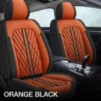 Orange & Black Car Seat Covers