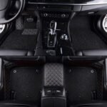 CUSTOMIZED DOUBLE-LAYER BLACK BASE WITH BLACK LOOP PILE CAR MATS
