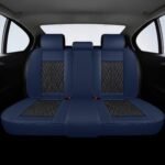 Black & Navy Car Seat Covers