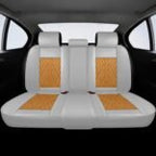 Brown & Gray Car Seat Covers