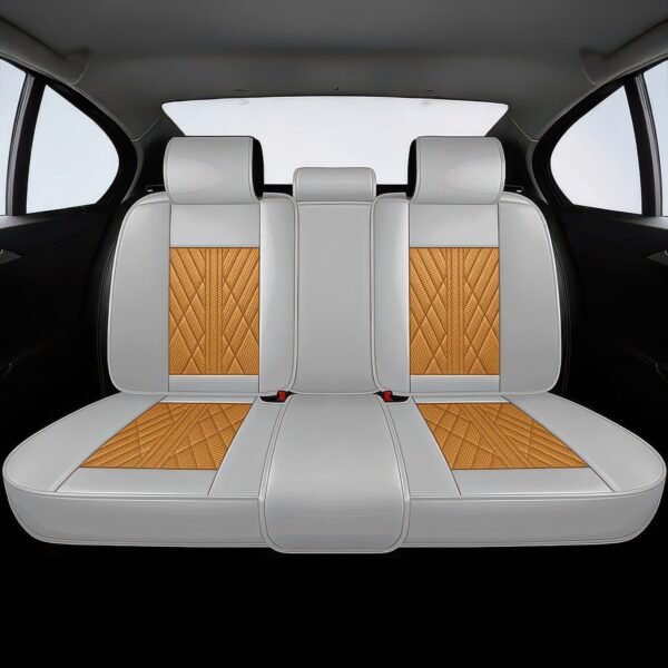 Brown & Gray Car Seat Covers