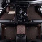 CUSTOMIZED DOUBLE-LAYER COFFEE BASE WITH COFFEE LOOP PILE CAR MATS
