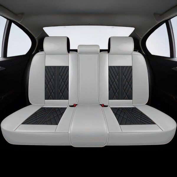 Gray & Black Car Seat Covers