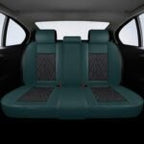 Green & Black Car Seat Covers