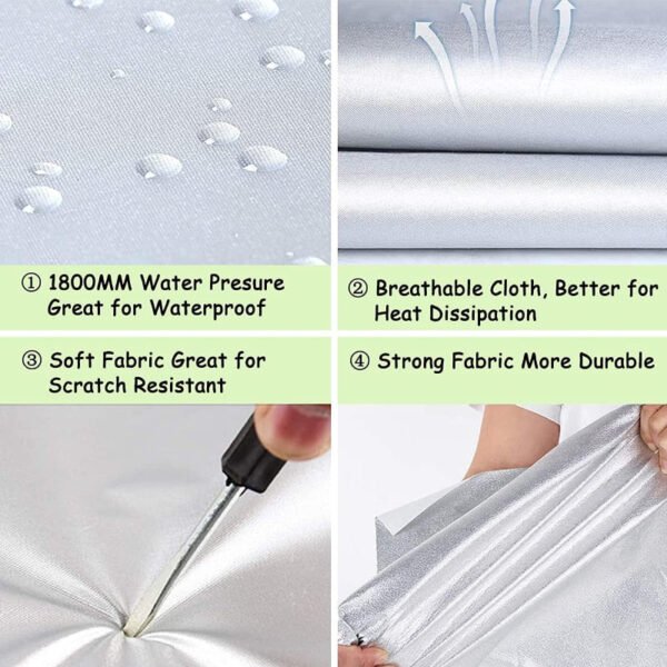 Half SUV MPV 185 “-200” Car Body Cover