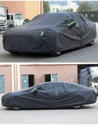 All-Weather PVC Car Cover – Full Vehicle Shield for Sun, Rain, and Seasonal Defense