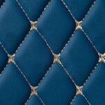 BLUE DIAMOND STITCHING LUXURY CAR MATS