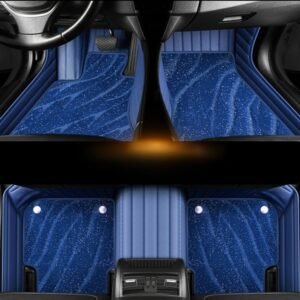 BLUE GALAXY DOUBLE LAYER CUSTOMIZED CAR MAT