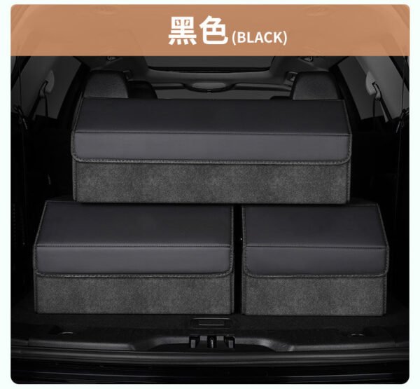 Car Trunk Storage Box Foldable Insert Organizer with Large Capacity