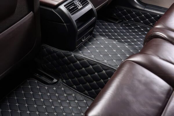Black & Beige Car Mats
