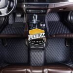 Black & Blue Car Mats