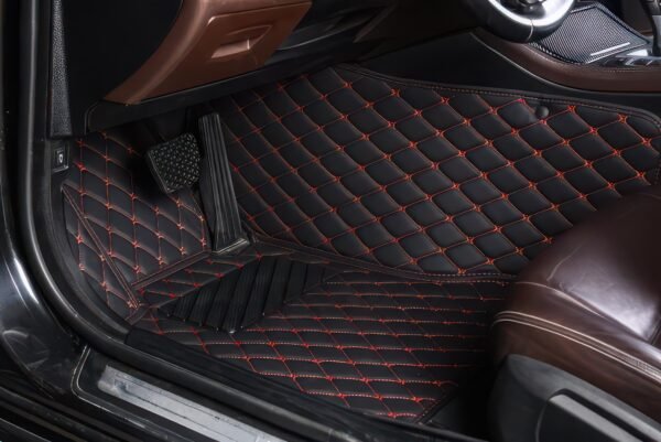 Black & Red Car Mats