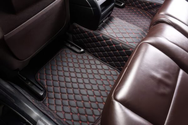 Black & Red Car Mats