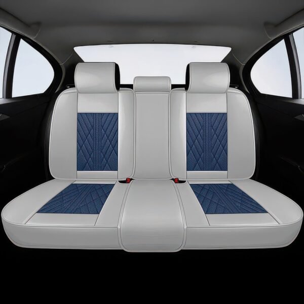 Blue & Gray Car Seat Covers