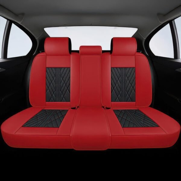 Black & Red Car Seat Covers
