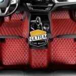 Wine Red Car Mats